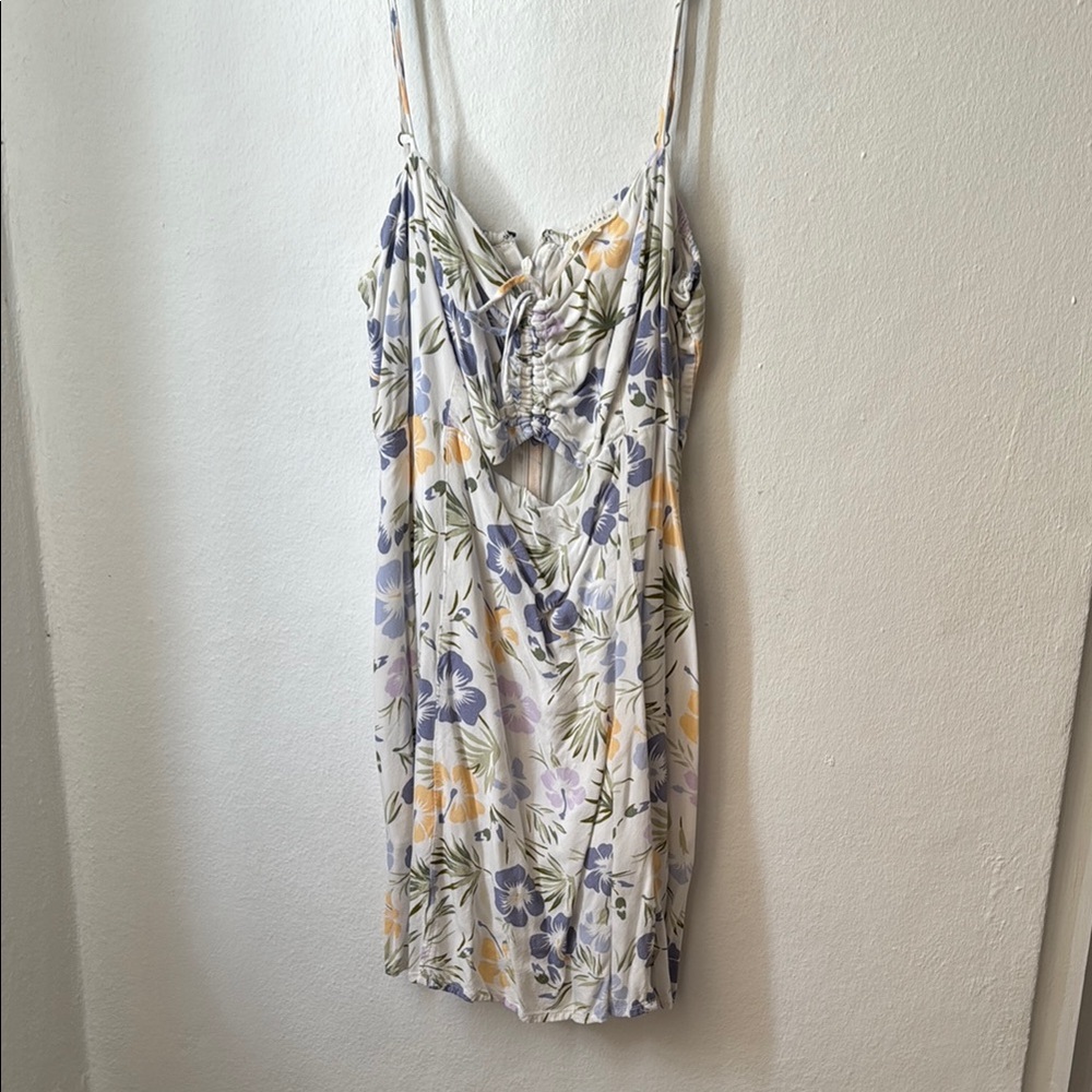 Floral Spaghetti Strap Dress